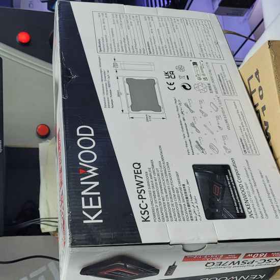 Активный сабвуфер Kenwood KSC-PSW7eq Активный сабвуфер Kenwood KSC-PSW7eq